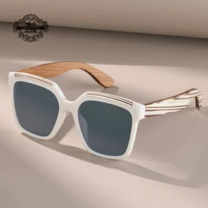2025 neue Hohe Qualität Quadratische Holz Sonnenbrille Für Männer Polarisierte UV400 Mode Sonnenbrille Spiegel Sport sonnenbrille Fahren oculos