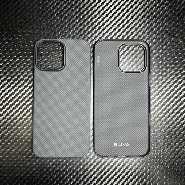 wirklich Carbon Fiber Hülle für iPhone 16 Pro Max Handyhülle Dünne stoßfeste Aramidfaser-Abdeckung für iPhone 16 Pro Carbon Hülle