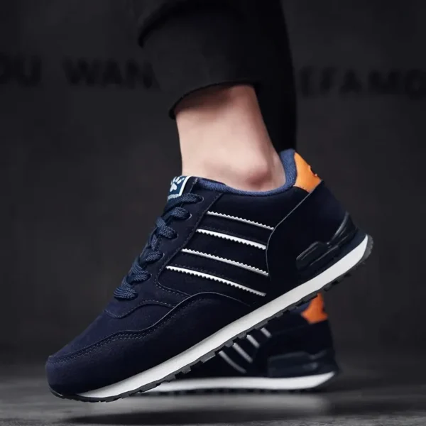 Künstliche Leder Männer Casual Schuhe Männlichen Frühjahr Männer Casual Licht Schuhe Sneakers Lac-up Wohnungen Atmungsaktive Freien Sapato 6