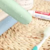 Zahnbürstenbox-Halter-Abdeckung, Badezimmer-Zubehör, Reiseaufbewahrung, staubdichter Koffer, tragbares Badezimmer für Camping 4