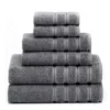 6 TEILE/SATZ Dicke Große Bad Handtuch Set Baumwolle Jacquard Gesicht Dusche Handtücher Weiche Luxus für Home Badezimmer Hotel Spa Erwachsene kinder