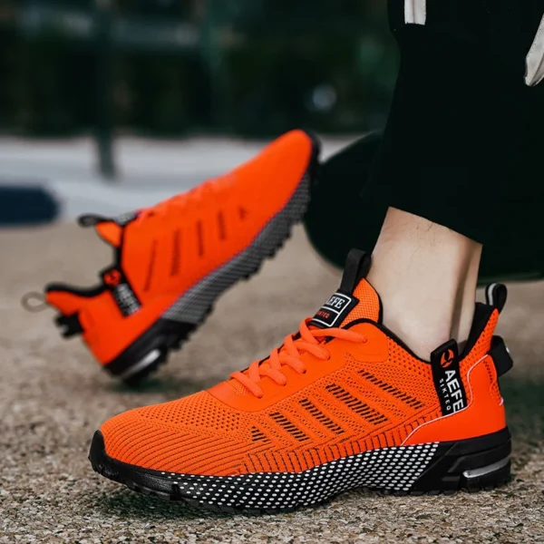 Neue 2024 Männer Laufschuhe Atmungsaktive Outdoor Sport Schuhe Leichte Turnschuhe für Männer Komfortable Athletic Training Schuhe 4