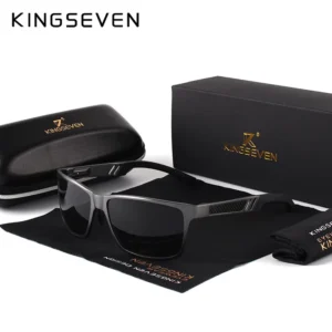 KINGSEVEN Aluminium Quadratische Männer/Frauen Polarisierte Beschichtung Spiegel Sonnenbrille Brillen Sonnenbrillen Für Männer