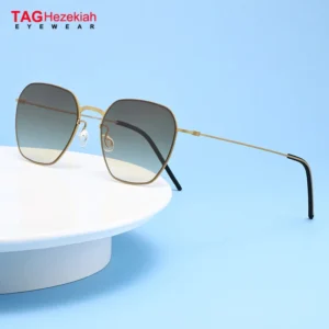 TAG Hezekiah Dänisches Design Sonnenbrille Männer Ultraleichte Titan Klassische Sonnenbrille Frauen Im Freien Fahren UV400 quadratische Sonnenbrille