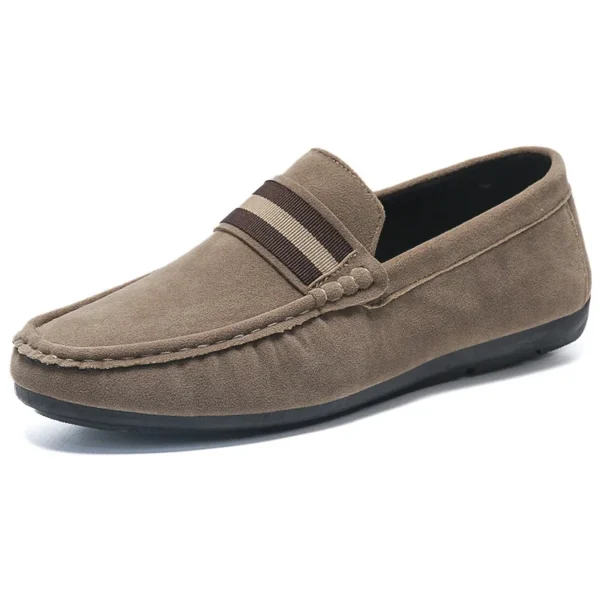 Slip auf Loafers männer Casual Schuhe Kuh Wildleder Luxus Wohnungen Mode Herren Mokassins Leder Zapatos Hombre Fahren Schuhe für männer 6