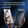 SmartDevil gehärtetes Glas für Samsung S25Ultra S24 Ultra S24 S25 Displayschutzfolie, vollständige Abdeckung, Anti-Fingerabdruck, HD-Hartfolie 5