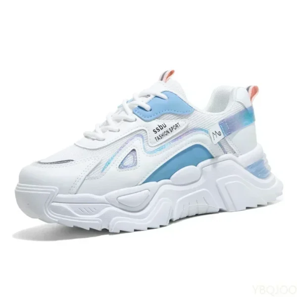 2025 Turnschuhe Frauen Plattform Flache Schuhe Frau Schuhe Grün Casual Trainer Damen Chunky Turnschuhe Frauen Schuhe 5