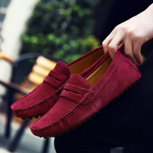 Marke Frühling Sommer Heißer Verkauf Mokassins Männer Faulenzer Hohe Qualität Aus Echtem Leder Schuhe Männer Wohnungen Leichte Fahren Schuhe