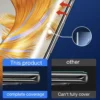3 Stück für Samsung Galaxy S25 S24 S23 Ultra S22 S21 S20 S10 S9 PLUS Note 20 10 9 8 Displayschutzfolie mit Kit, nicht gehärtetes Glas 5