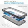 SPORTLINK Wasserdichte Hülle für iPhone 14, 11, 12, 13, 15, 16 Pro Max, Schwimmen, Tauchen, mit Riemen, Ganzkörper-Bildschirm-Kameraschutz 2