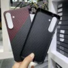 Fall für Samsung Galaxy S24 S24 + Plus 600D Real Carbon Fiber Aramid Handy Schutzhülle Schutz Shell 4
