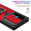 Stoßfeste magnetische Halterung für Samsung Galaxy S25 S24 S23 S22 S21 Ultra Plus FE Note 20 Ultra mit Card Solt Cover 5