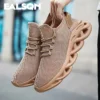 Männer Sport Laufen Schwarz Jogging Schuhe Casual Turnschuhe Braun Outdoor Atmungsaktive Mesh Frauen Licht Stoßdämpfung Schwarz Tennis 3