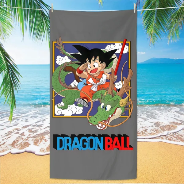 Große Badetücher D-Dragon Balls Badezimmer-Set, Zubehör, Turban für Haare, schnell trocknend, Sauna, Fitnessstudio, Handtuch, Körperpflege, Spa, Zuhause 2