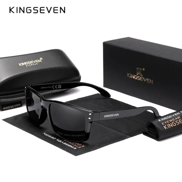 KINGSEVEN Rechteck Retro Polarisierte Sonnenbrille Frauen Männer Radfahren UV400 Gläser Anti-glare Outdoor Sport Kausalen Angeln Brillen