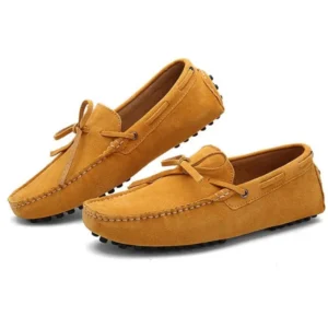 Wildleder Schuhe Männer Größe 38-46 Luxus Männer Slipper weiche Mokassins Mann hochwertige Schuhe lässig Echt leder Fahr wohnungen Penny