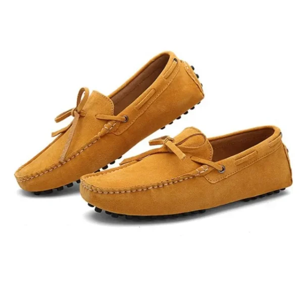 Wildleder Schuhe Männer Größe 38-46 Luxus Männer Slipper weiche Mokassins Mann hochwertige Schuhe lässig Echt leder Fahr wohnungen Penny