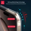 Xundd Schutzhülle für iPhone 16 Pro 16 Pro Max mit Kamera-Steuerung, Capture-Taste, Airbag, stoßfeste Schutzhülle mit magnetischem Ständer 3