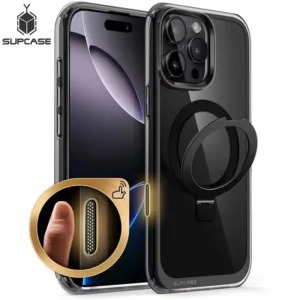 SUPCASE For iPhone 16 Pro Case mit kamera steuerung aufnahme taste ub mag stand serie schlanke schützende magnetische telefon hülle
