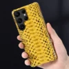 100 % echtes Leder Hülle für Samsung Galaxy S25 S24 Ultra S21 S22 S23 FE S24Plus S25Plus Note 20 Ultra A54 A53 A55 5G 5