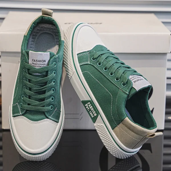 2025, Herren-Segeltuchschuhe, Outdoor-Mode, Skateboard-Schuhe für Herren, bequem, rutschfest, lässige Turnschuhe, atmungsaktive Herren-Wanderschuhe 3