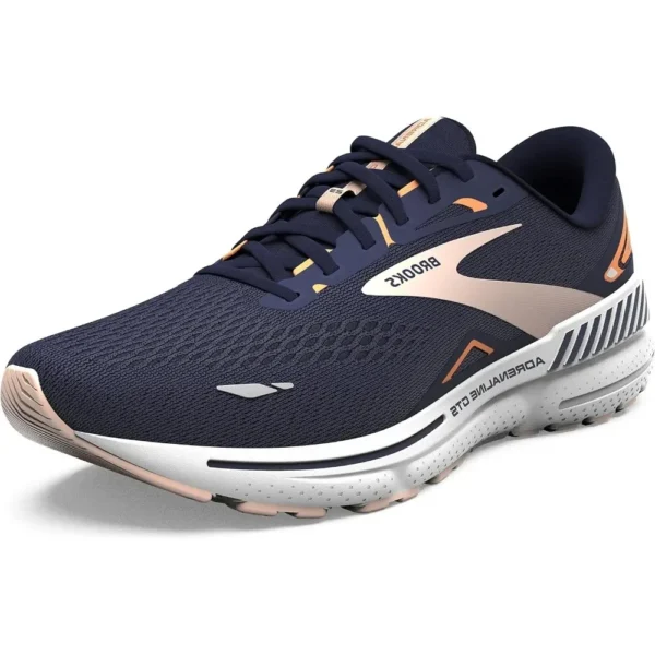 Das Adrenaline GTS 23 von Brooks für Damen bietet ein leichtes Gefühl und maximale Dämpfung für jeden Schritt