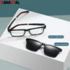 Frauen Polarisierte Sonnenbrille Männer Myopie Rezept Lesebrille Blau Licht Blockieren TR90 Brillen Rahmen Optics Objektiv Brillen 3