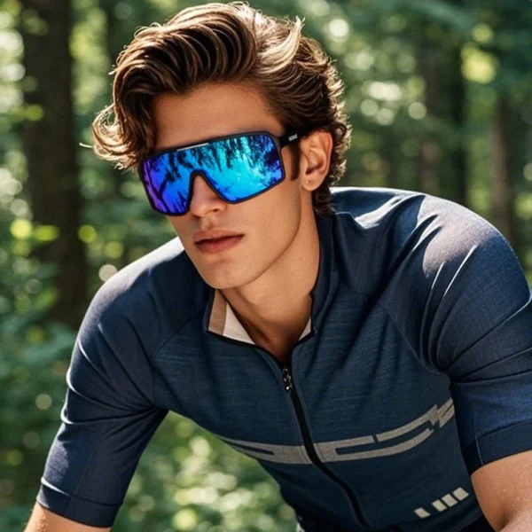 KAROS Polarisierte Mode Sonnenbrillen Kühlen Sommer Männer Frauen Luxus Gläser Outdoor Sport Runing Drving Shades Racing UV400 MTB Bic 2
