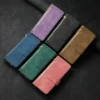 2-in-1 abnehmbare Reißverschlusskarten Solt Wallet Handyhülle für Samsung Galaxy Z Fold 6 5 4 3 Fold6 Fold5 Fold4 Fold3 5G Lederhülle 6