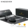 KINGSEVEN Mode Halbrahmen Sonnenbrille männer Outdoor Polarisierte UV400 Fahren Gläser Hohe Qualität Angeln Fahren Brillen 2