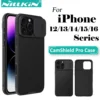 Nillkin Für iPhone 16 Pro Max 15 Pro Max 14 Pro 13 Serie mit Slide Kamera Schutz Telefon Abdeckung für iPhone 16 Pro 15 Plus