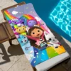 Handtuch, Strand, schnell trocknend, niedlich, G-Gabbys, Pool, Camping, Handtücher, Reisen, Puppenhaus, weiches Geschenk, Cartoon, Fitnessstudio, Dusche, Sport 6