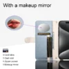Umhängetasche mit Reißverschluss und Kartenhalter, Handyhülle für Samsung A16 A15 A24 A36 A22 A26 A54 A35 A55 A56 Handyhülle mit Spiegel 2