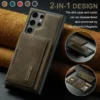 2-in-1 abnehmbare Brieftasche, Kartenhalter, Handyhülle für Samsung Galaxy S24 S23 FE S22 Ultra S21 S20 Plus A15 A55 A35 Lederhülle