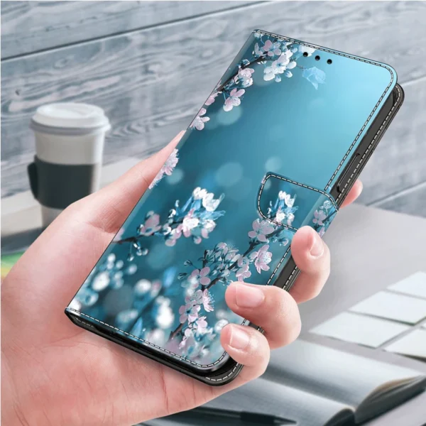Flip Leder Magnet Magnetische Fall Für Samsung Galaxy S8 S9 S10 10E S20 S21 S22 S24 S23 Ultra Plus 3D Brieftasche Galaxy S24 FE Funda 3