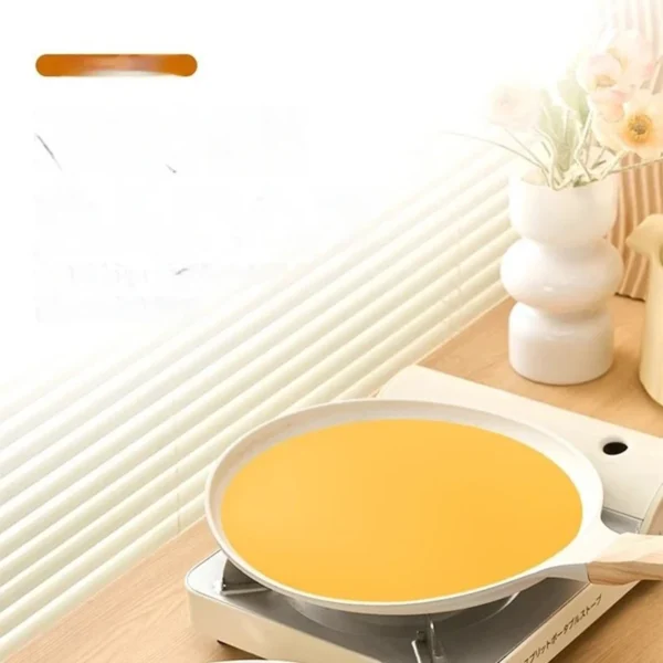 Gianxi Frühstück Pfannkuchen Pfanne medizinische Stein Pfanne verdickt Antihaft-Pfanne Ei Pfannkuchen Steak Pfanne Hamburger Brötchen 6