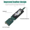 Lange Lanyard Flip Case für Samsung Z Flip 6 5 4 3 5G Galaxy Flip6 Flip5 Flip4 Leder Telefon Reißverschluss Brieftasche Karte Tasche Rückseite 4