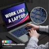 NILLKIN Magic Keyboard für Samsung Galaxy Tab S10+ Hülle Hintergrundbeleuchtung Tastatur für Samsung Tab S9/S9 Plus Hülle mit Len-Schutz 3