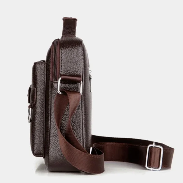 2024 neue Männer Schulter Tasche für 10,4 "Ipad PU Leder Business Handtaschen Männer Messenger Taschen Mode Mann Umhängetasche 3