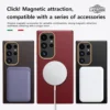 Langsidi Luxus Nappa Leder magnetische Handy hülle für Samsung S24 Ultra Galaxy S23 Ultra S24 plus Echt leder Magsafe Fundas 4