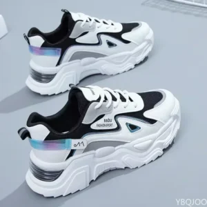 2025 Turnschuhe Frauen Plattform Flache Schuhe Frau Schuhe Grün Casual Trainer Damen Chunky Turnschuhe Frauen Schuhe