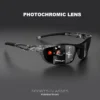 1 Stück/3 Stück polarisierte Retro-Herren-Sport-Sonnenbrille, langlebiger, durchscheinender farbiger Rahmen und TAC-Linse, zum Wandern, Angeln, Rennen 3