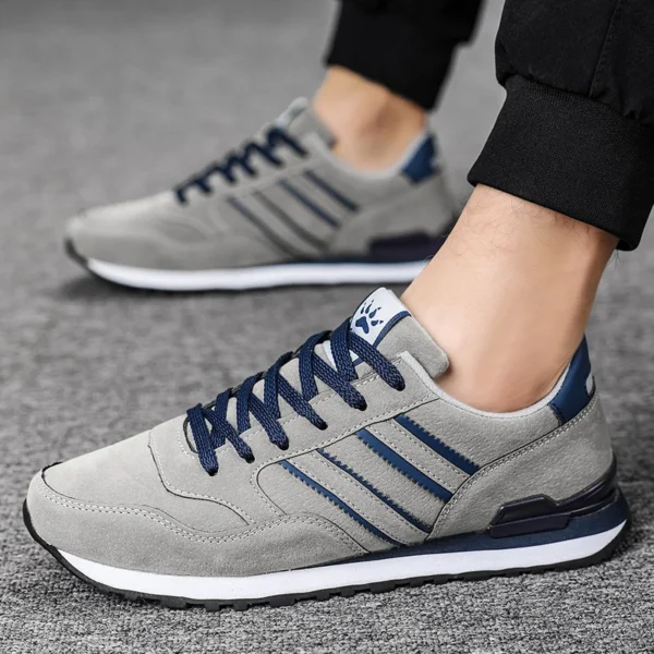 Künstliche Leder Männer Casual Schuhe Männlichen Frühjahr Männer Casual Licht Schuhe Sneakers Lac-up Wohnungen Atmungsaktive Freien Sapato 2