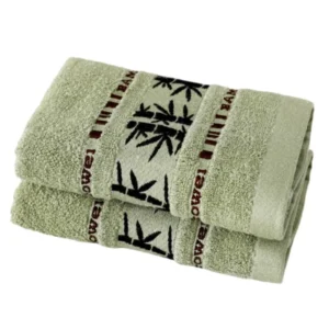2 Stück Handtuch-Sets aus Bambusfaser, Bad-Handgesichtshandtücher, 34 x 34 cm, 35 x 75 cm, 70 x 140 cm, Handtuch, personalisierte Sport-Geschenk-Handtücher, Ska