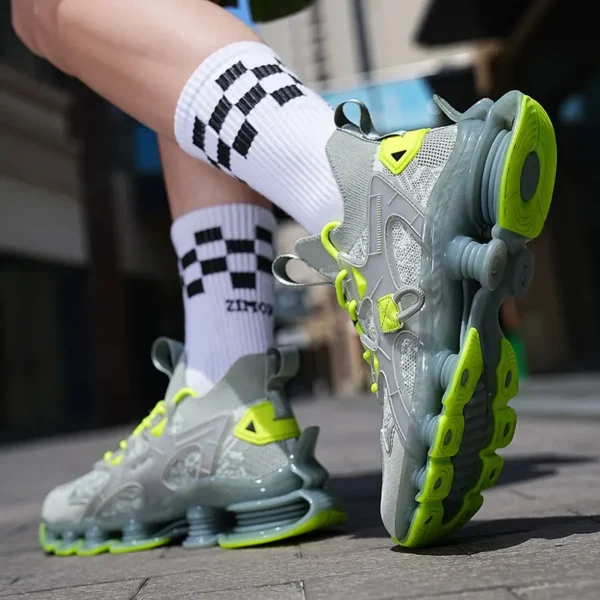Männer schuhe Turnschuhe Männlichen tenis Luxus schuhe Herren casual Schuhe Trainer Rennen off white Schuhe mode müßiggänger laufschuhe für männer 4