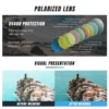 KINGSEVEN Mode Halbrahmen Sonnenbrille männer Outdoor Polarisierte UV400 Fahren Gläser Hohe Qualität Angeln Fahren Brillen 5