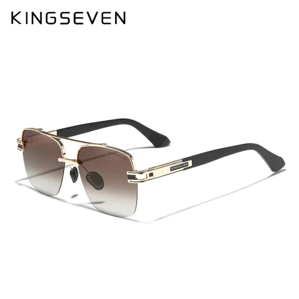 KINGSEVEN Neue Design Sonnenbrille Für Männer Polarisierte Gradienten sonnenbrille Frauen Männer Platz UV400 2022 Neue Fahren Brillen Für Männer 3