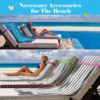 Strandkorb-Handtuchbänder, dehnbares Gummiband, Handtuchhalter, Handtuchklammern für Lounge, Strand, Pool, Stühle, Sommer 4