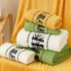 2 Stück Handtuch-Sets aus Bambusfaser, Bad-Handgesichtshandtücher, 34 x 34 cm, 35 x 75 cm, 70 x 140 cm, Handtuch, personalisierte Sport-Geschenk-Handtücher, Ska 5