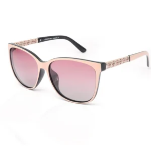 Die neue modische polarisierende Sonnenbrille mit TR-Memory-Rahmen für Damen sind einzigartig gestaltet, um UV 400-Strahlen zu schützen